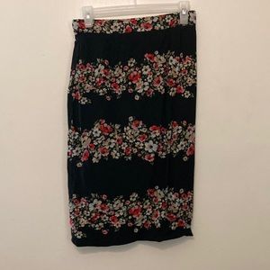 Dolce & Gabbana Floral Pencil Skirt